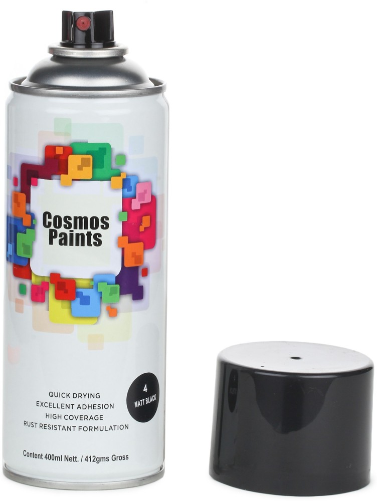 Cosmos glossy Black spray paint, For Wood and Metal at Rs 130/bottle in  Aurangabad