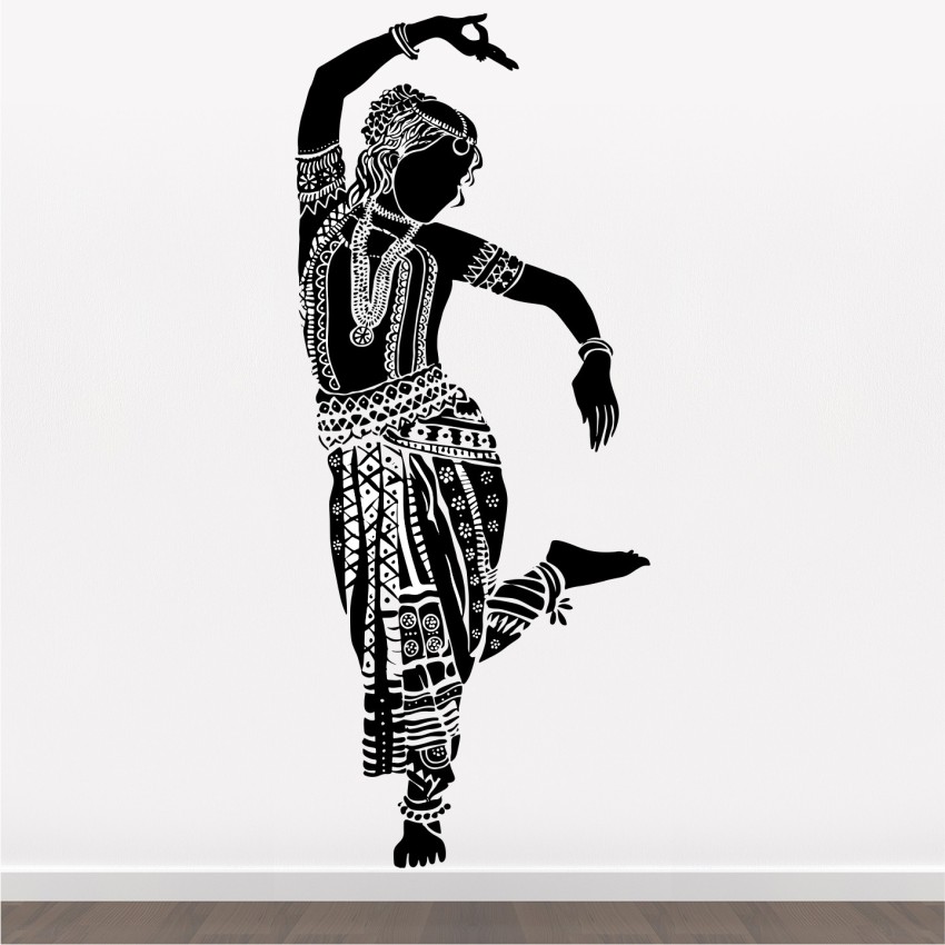 Bharatanatyam Silhouette