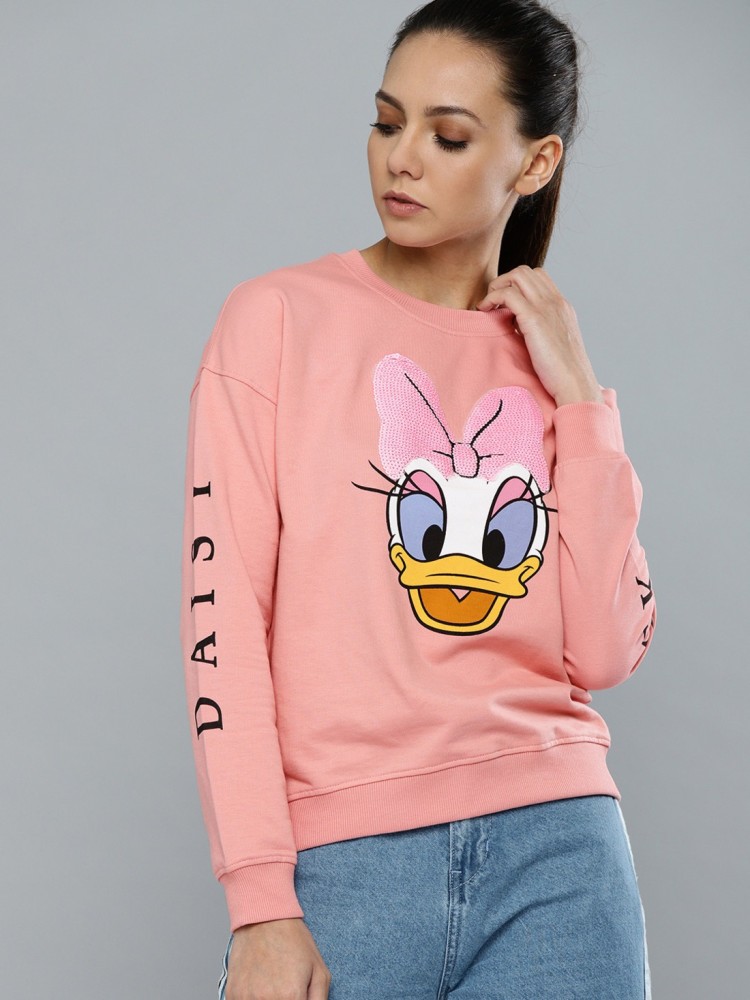 Kook N Keech Disney Full Sleeve Printed Women Sweatshirt