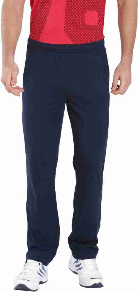 Jockey Men's Sports Track Pants- 9510 (Navy & Neon Blue)