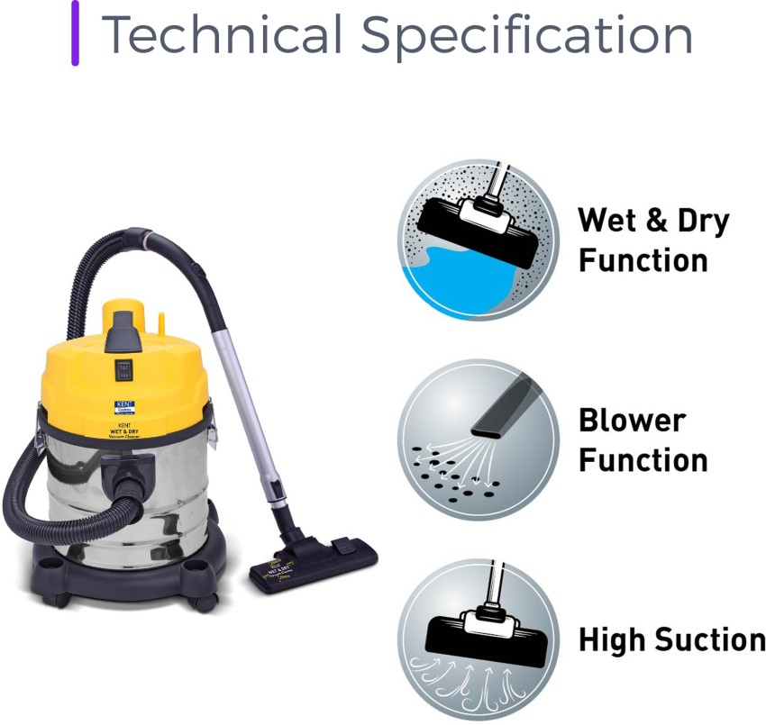 kent ksl 612 wet & dry vacuum cleaner