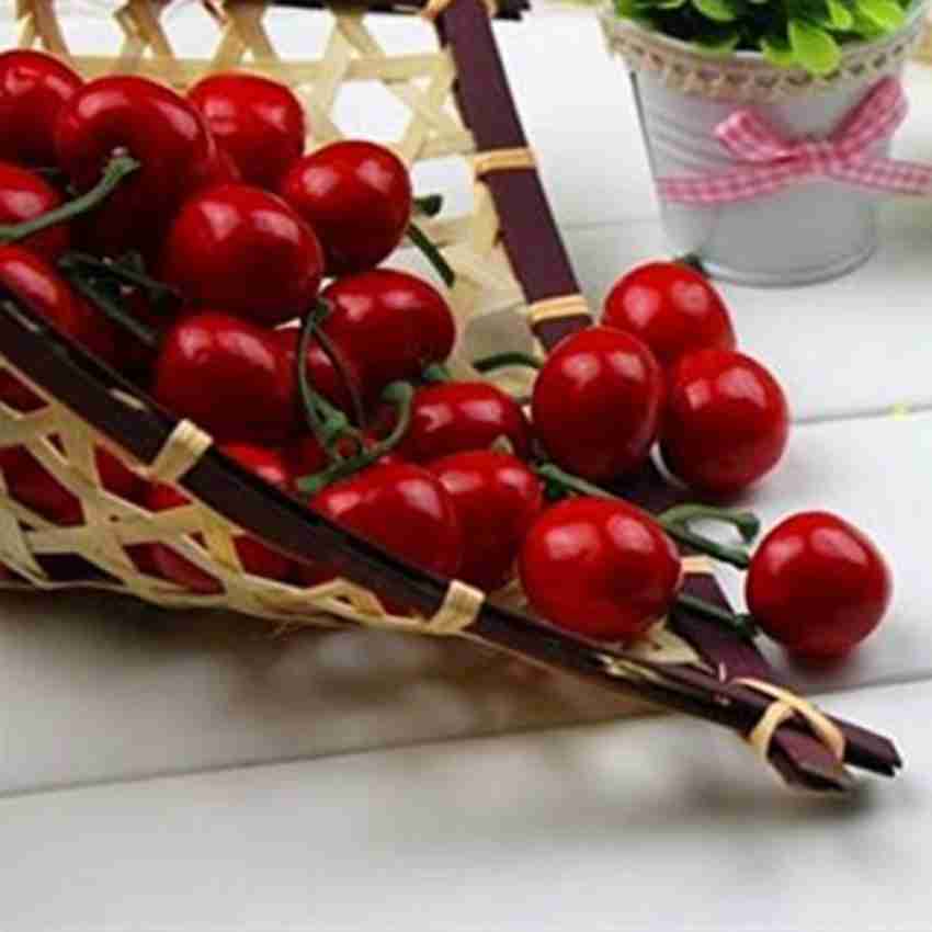100 Pieces Christmas Red Berries, Diy Artificial Fruit Berry Holly