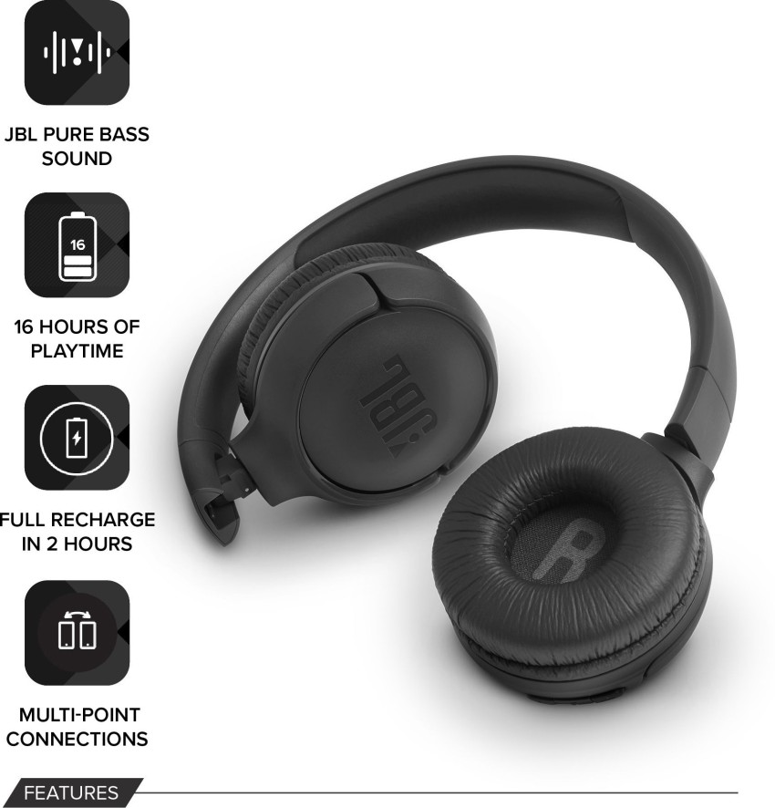 JBL T500BT Bluetooth Headset