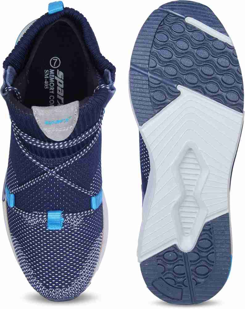 Sparx Men SM 405 Navy Sky Blue Running Shoes For Men