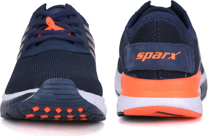 Navy blue and orange shoes hot sale