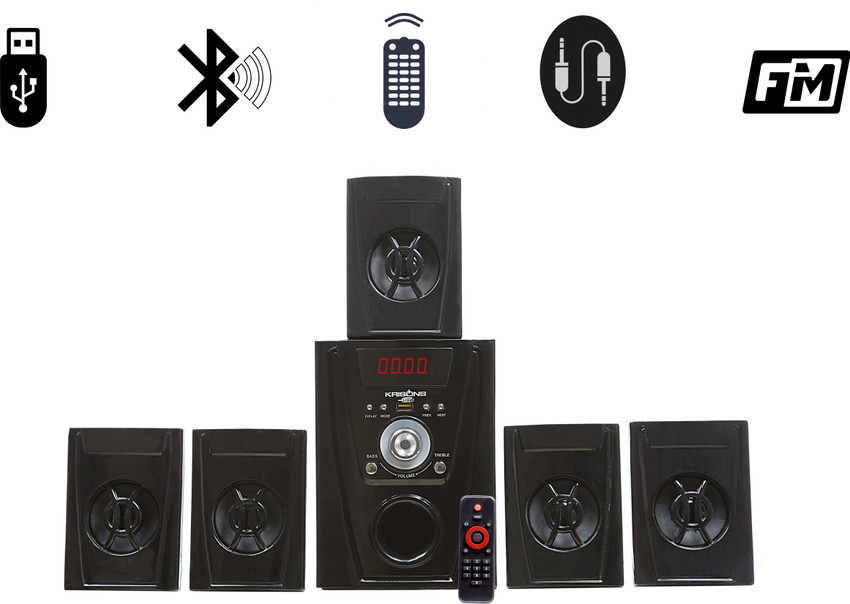 Krisons 5.1 bluetooth best sale home theater system