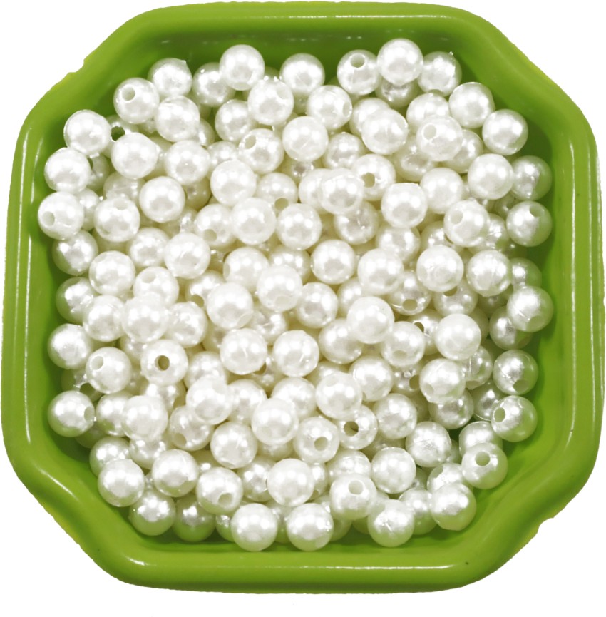 Round White Pearl Beads, For Decoration at Rs 250/kg in Delhi