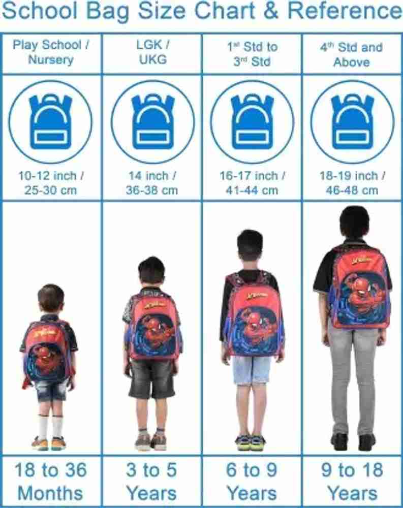 Book top bag size