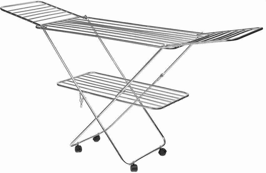PARASNATH Steel Floor Cloth Dryer Stand BUTTERFLY DRYINGRACK Price in India Buy PARASNATH Steel Floor Cloth Dryer Stand BUTTERFLY DRYINGRACK online at Flipkart