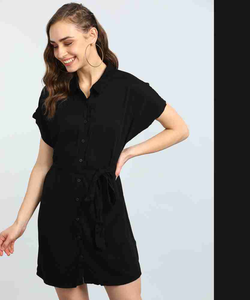 FOREVER 21 Women Shirt Black Dress Buy FOREVER 21 Women Shirt Black Dress Online at Best Prices in India Flipkart