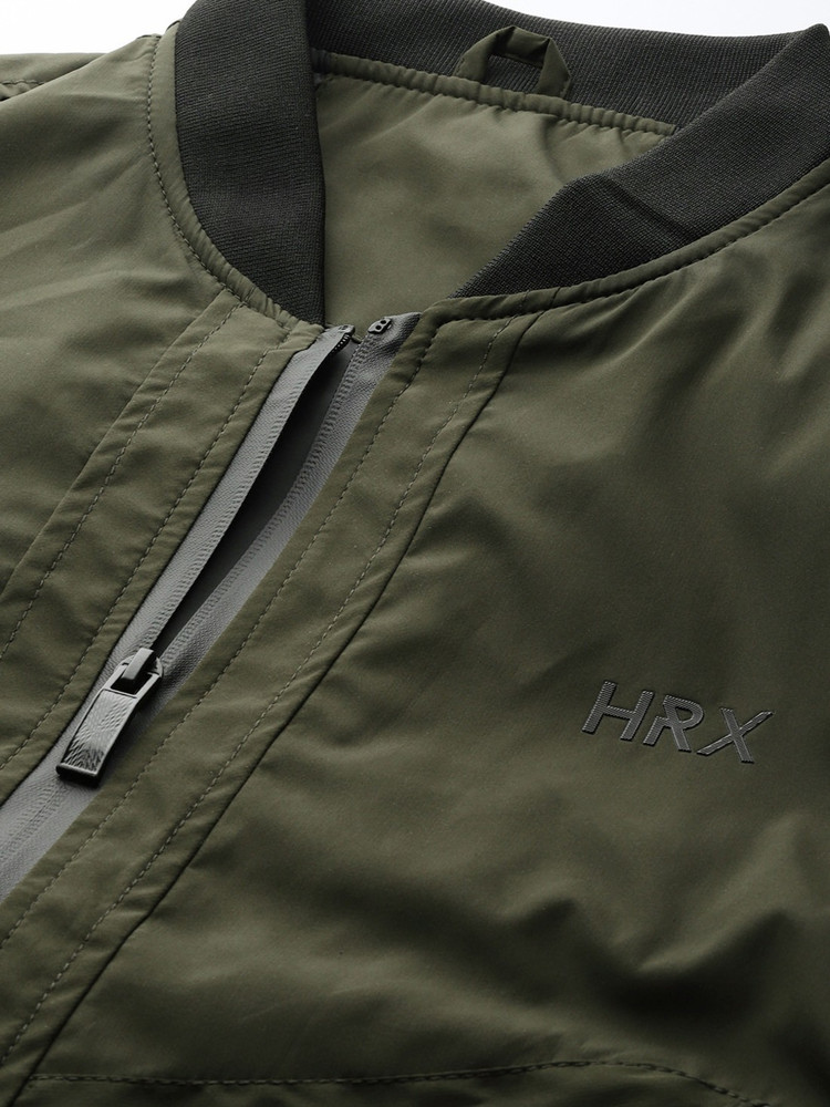 HRX by Hrithik Roshan Full Sleeve Solid Men Jacket Buy HRX by
