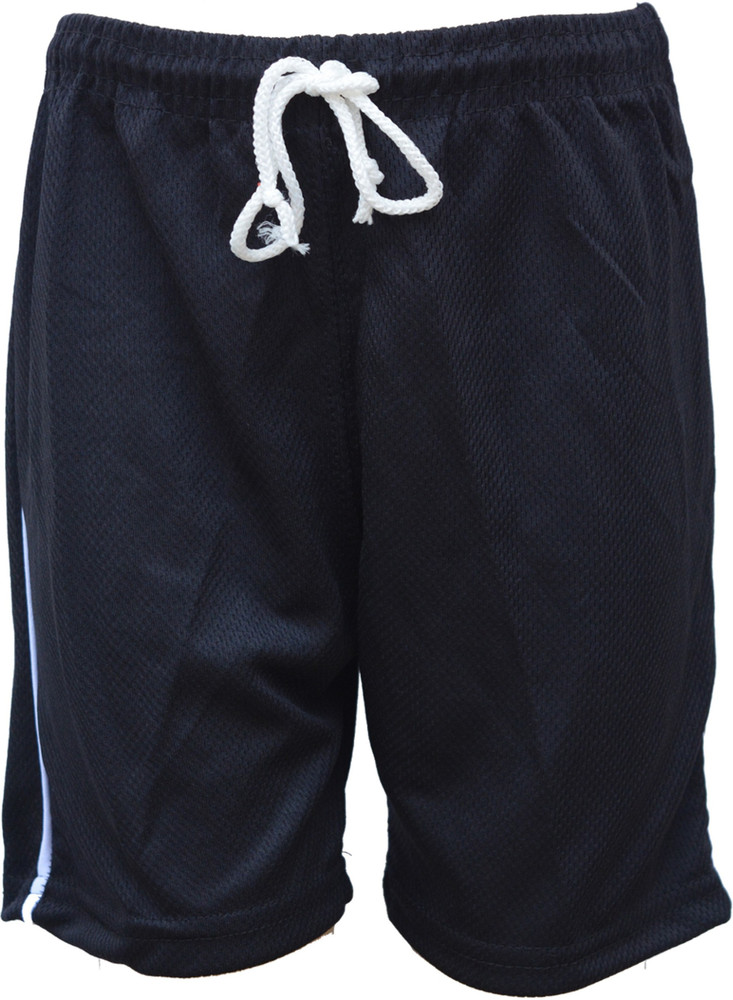 Just Live Fashion Short For Boys Girls Sports Solid Polyester