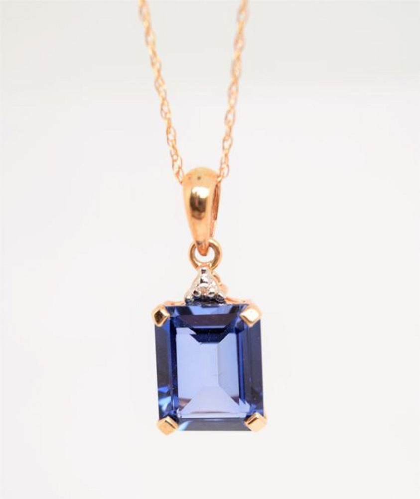 Neelam online stone necklace