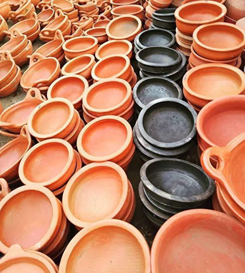 Unglazed Pot/dum Biriyani Pot Cooking Pot Earthen Cookware 