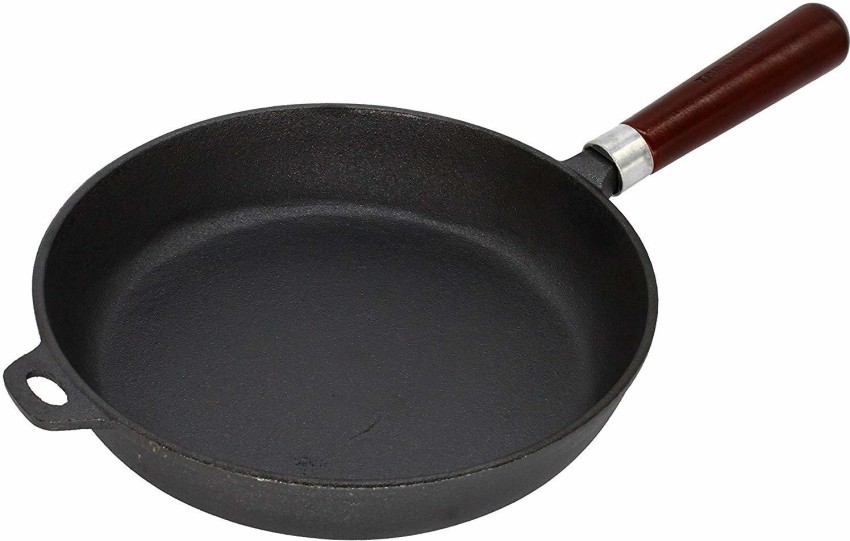 Rock Tawa Square PAN Loop Handel 10.5 Inch Pre-Seasoned Cast Iron