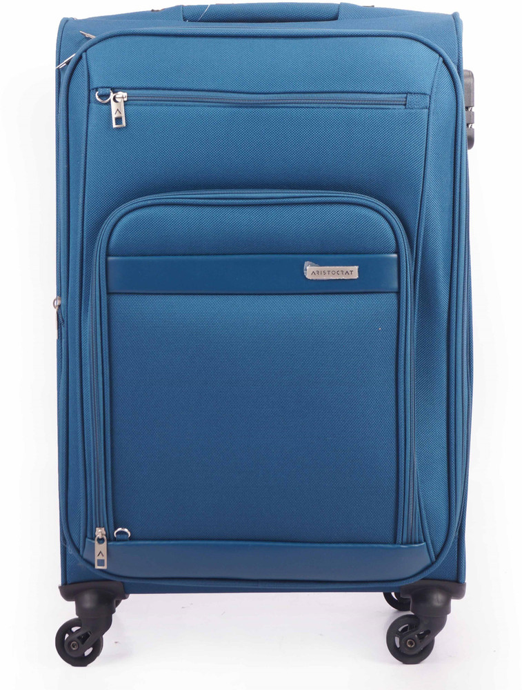 ARISTOCRAT Veyron 66 Cm Expandable Check in Suitcase 4 Wheels 25 inch Blue Price in India Flipkart