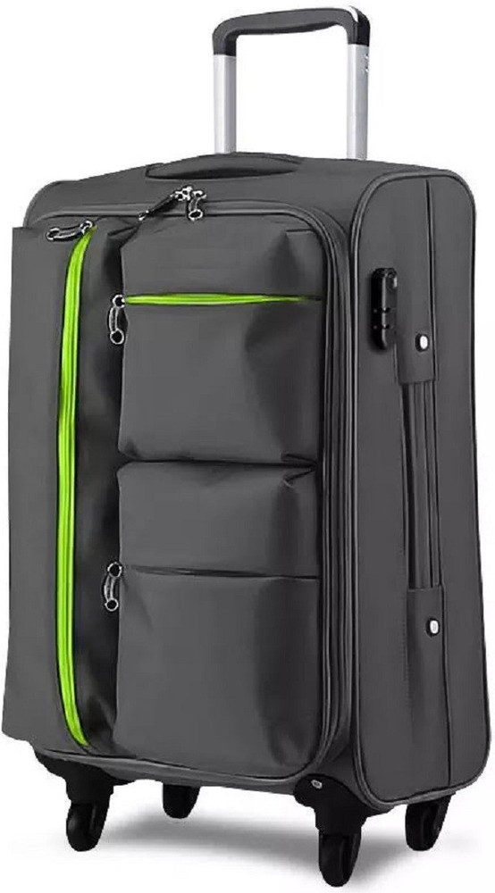 Flyconbags Travel Bag XL Size H 72 W 48 Grey Expandable Cabin