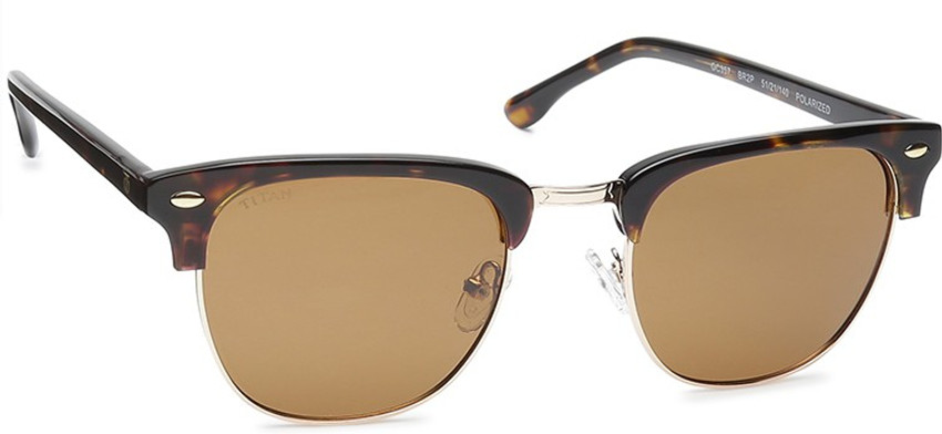 Titan polarized sales square men's sunglasses