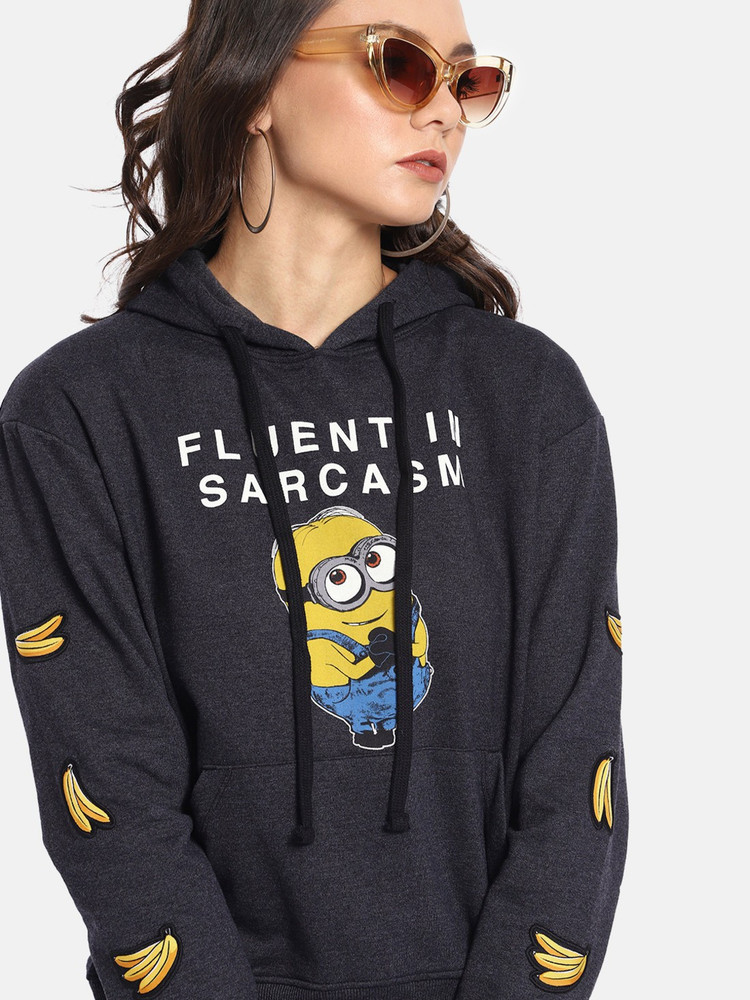 Minions by Kook N Keech Full Sleeve Printed Women Sweatshirt - Buy Minions  by Kook N Keech Full Sleeve Printed Women Sweatshirt Online at Best Prices  in India | Flipkart.com