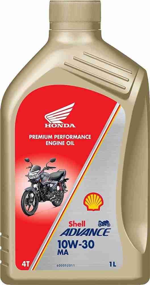 Shell 550052893 Shell Advance Honda 10W30 MA 1L Synthetic Blend