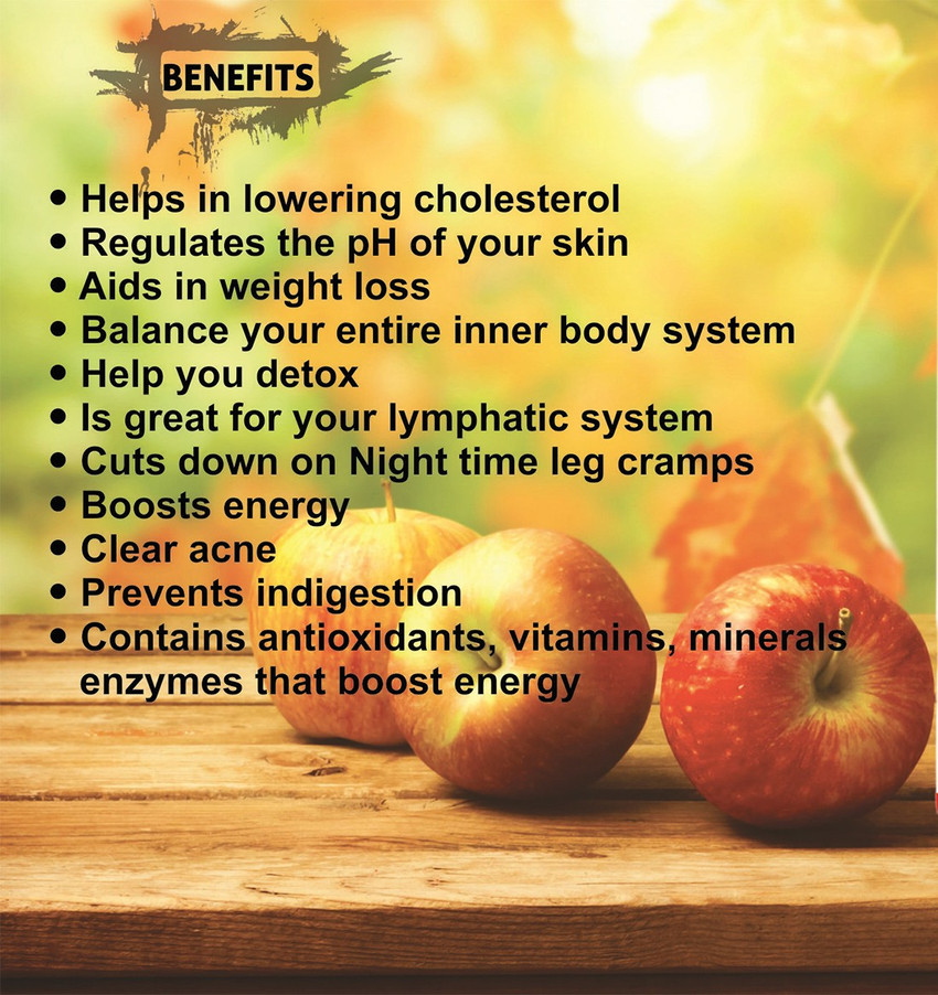 Pranacharya Apple Cider Vinegar with Mother Ginger Garlic Lemon