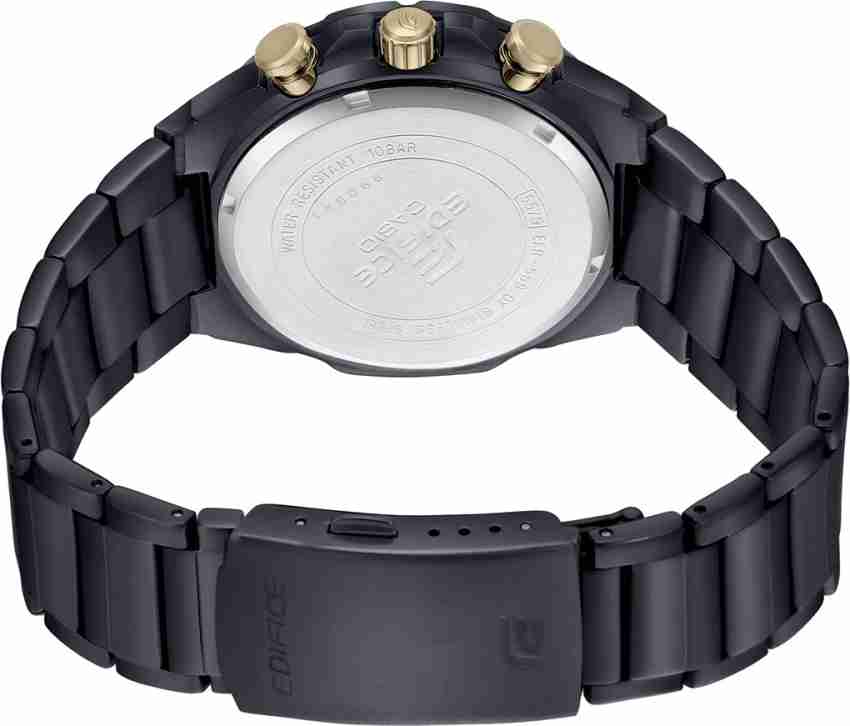 Casio Edifice Silver Chronograph - Men'S Watch Ed528