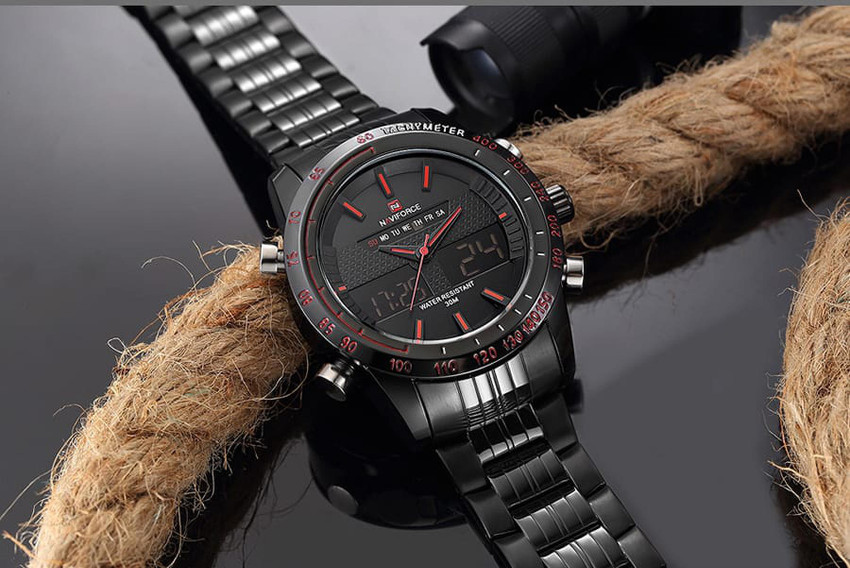 NAVIFORCE NF9024 NF9024 Analog Digital Watch For Men Buy