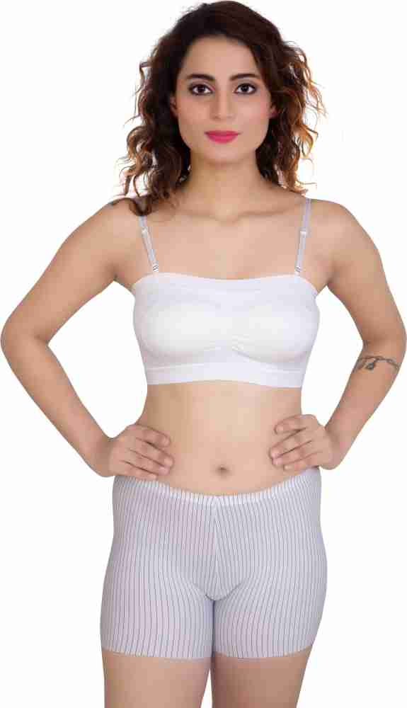 PLUMBURY Padded Seamless Strapless Multi-Way Tube Bra with Back Hook  Closure and Removable Transparent and Same Color Straps Women Bandeau/Tube  Lightly Padded Bra - Buy PLUMBURY Padded Seamless Strapless Multi-Way Tube  Bra