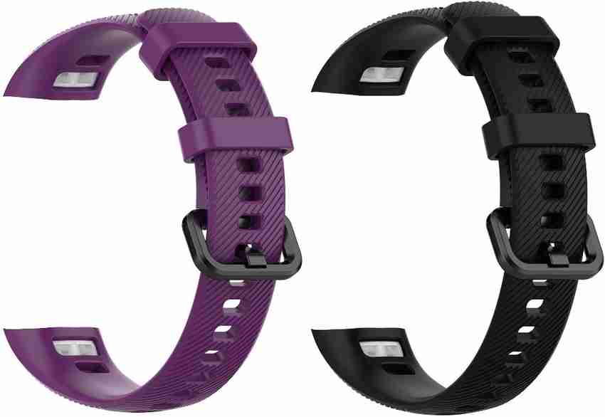 Epaal Silicone Strap for Honor Band 5 Honor Band 4 Purple