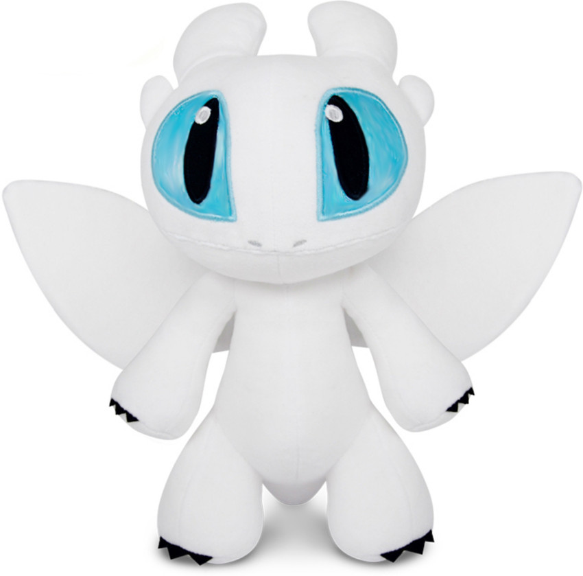 Light fury deals dragon stuffed animal