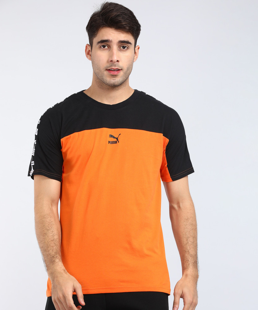 Puma orange top t shirt