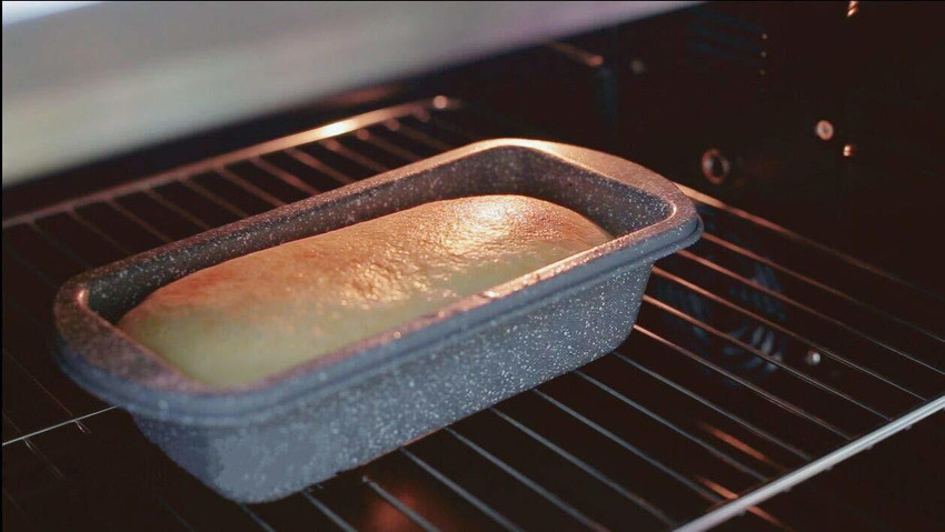 Femora Carbon Steel Stone Ware Non Stick Coated Baking Loaf Pan