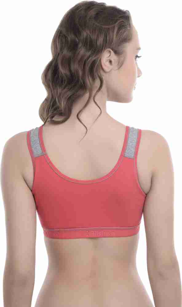 Buy online Color Block Round Neck Sports Bra from lingerie for Women by  Alishan for ₹249 at 56% off