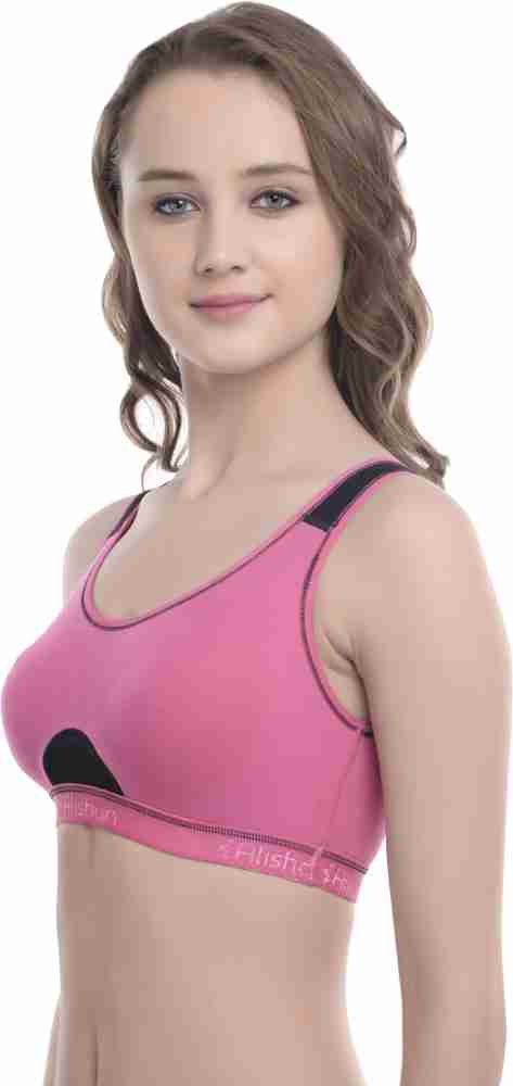 Buy online Beige Solid Sports Bra from lingerie for Women by Alishan for  ₹190 at 81% off