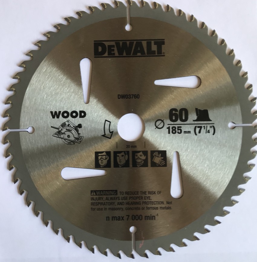 Dewalt cordless saw discount blade