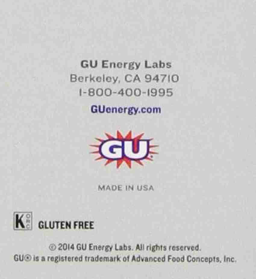 GU Original Sports Nutrition Energy Gels - 24 Pack