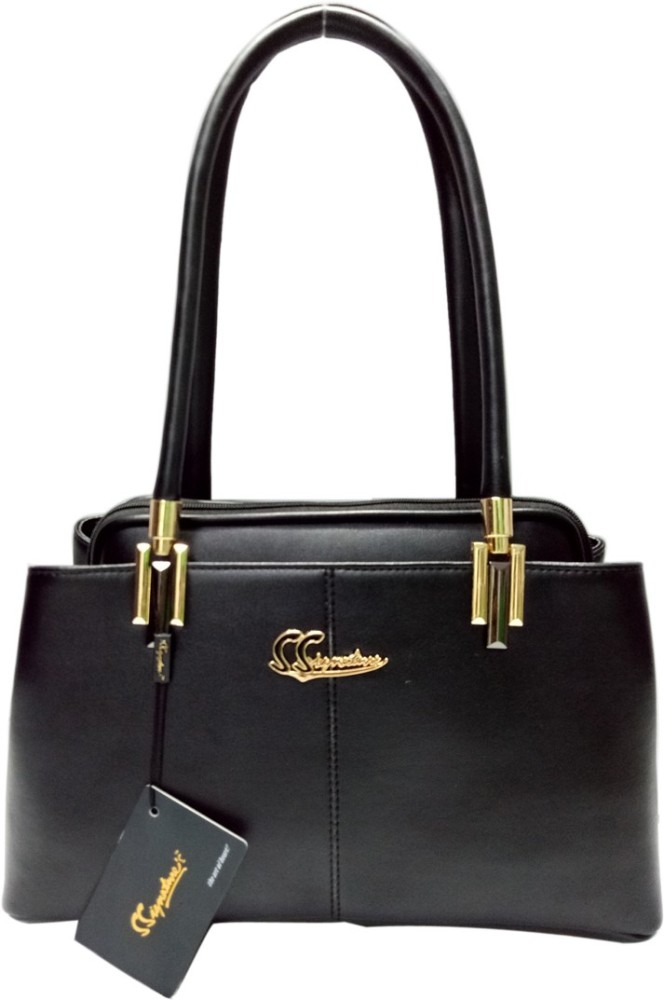 Buy SSignature s Women Black Shoulder Bag Black Online Best Price in India Flipkart