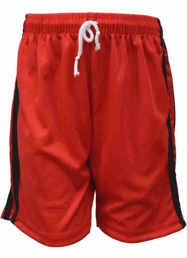 Just Live Fashion Short For Boys Girls Sports Solid Polyester