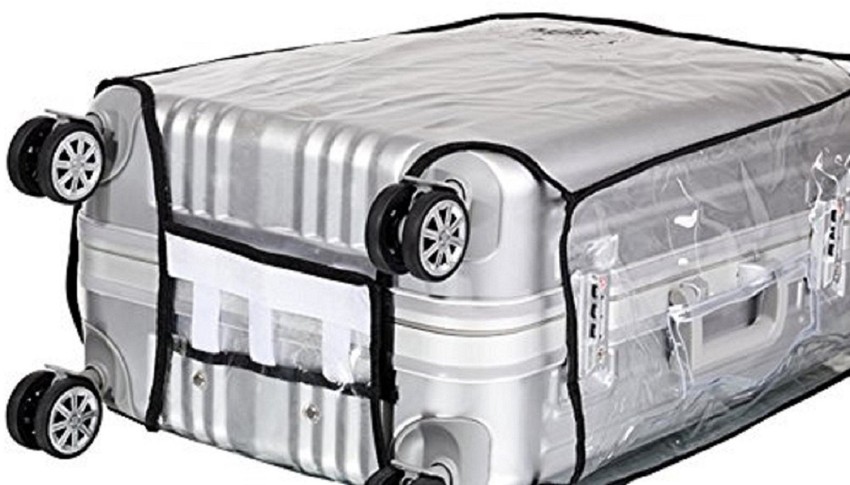 HANDCUFFS PVC COVERS 32- inches Transparent PVC Waterproof Protective Trolley  Covers Luggage Cover Price in India - Buy HANDCUFFS PVC COVERS 32- inches  Transparent PVC Waterproof Protective Trolley Covers Luggage Cover online