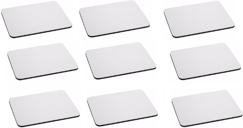 HP White Mouse Pad Pack of 9 Mousepad - HP 