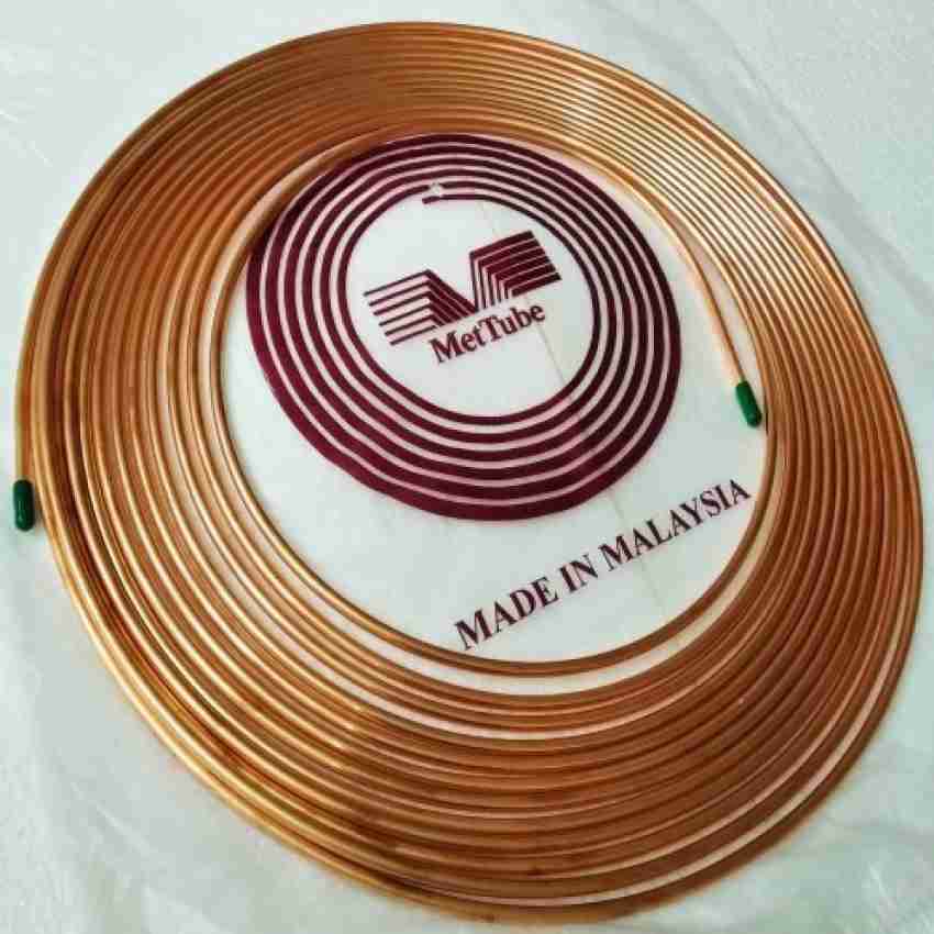 60 ft x 1/4 in Soft Coil Type L Copper Tubing