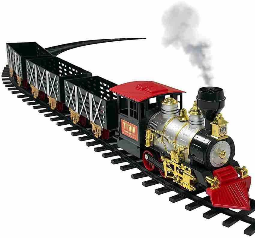 Classic train set with smoke 2025