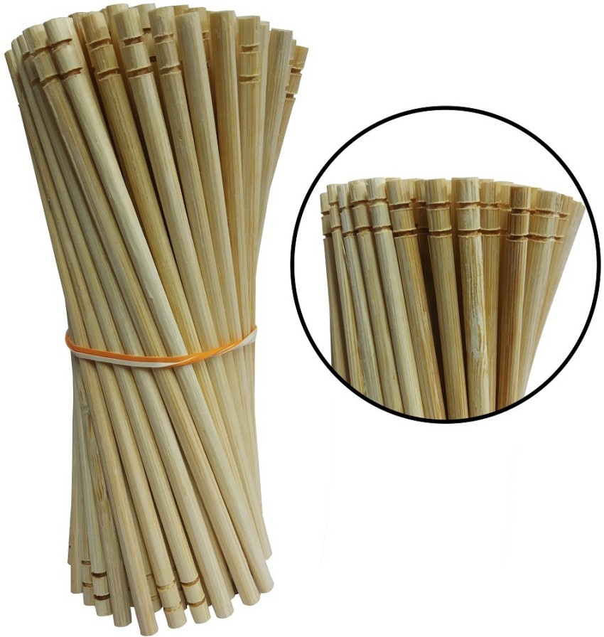 New 100Pcs 5.5 Inch Coffee Stirrers Sticks -Natural Wood Eco