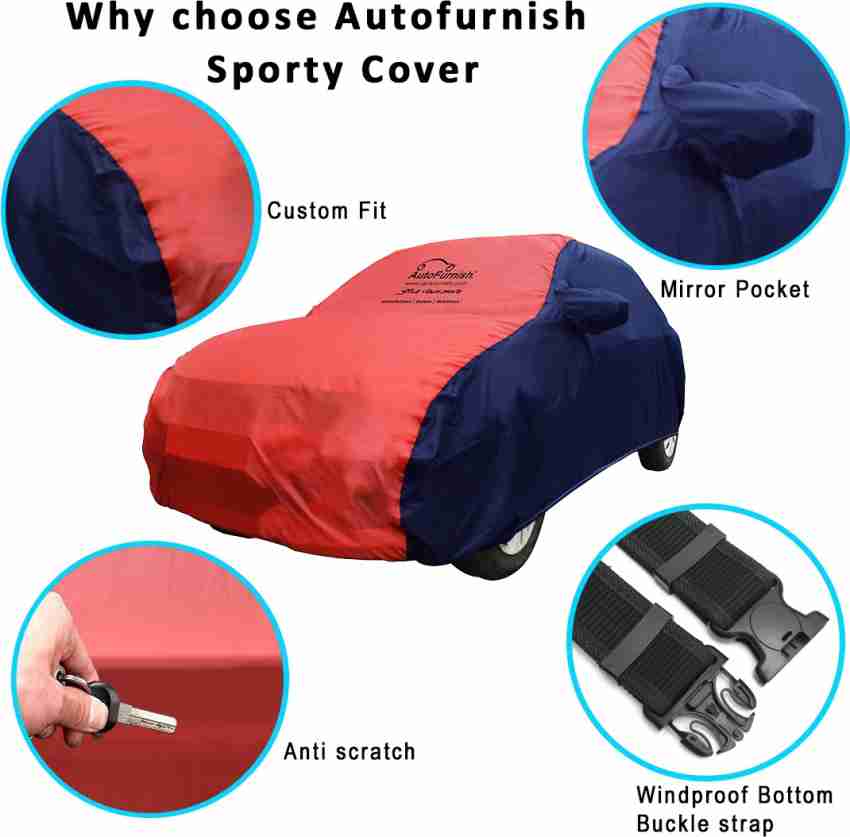 AutoFurnish Car Cover For Audi A4 (With Mirror Pockets) Price in