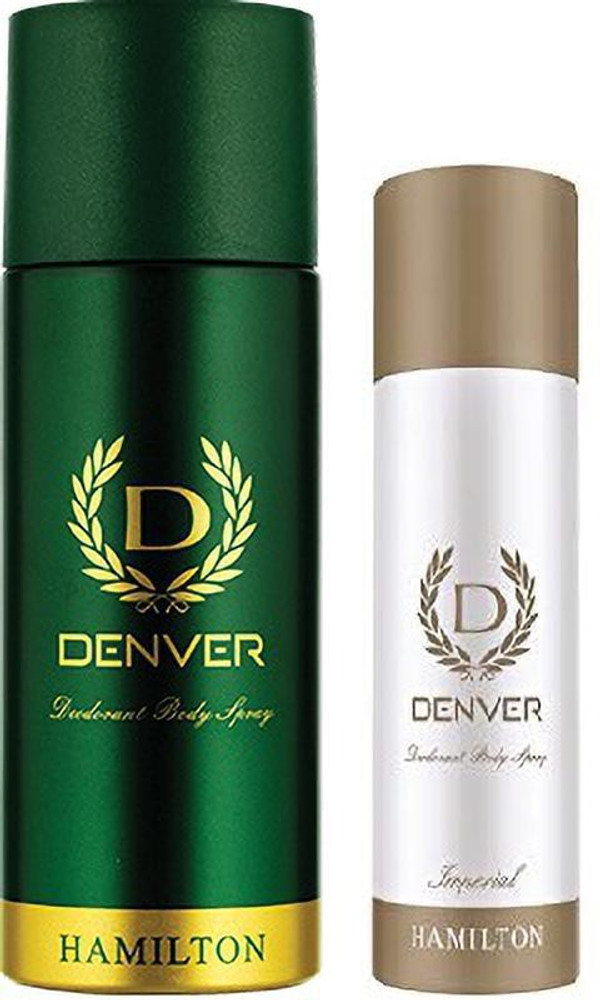 DENVER Hamilton (165ml) & Imperial (50ml) Body Spray - For Men