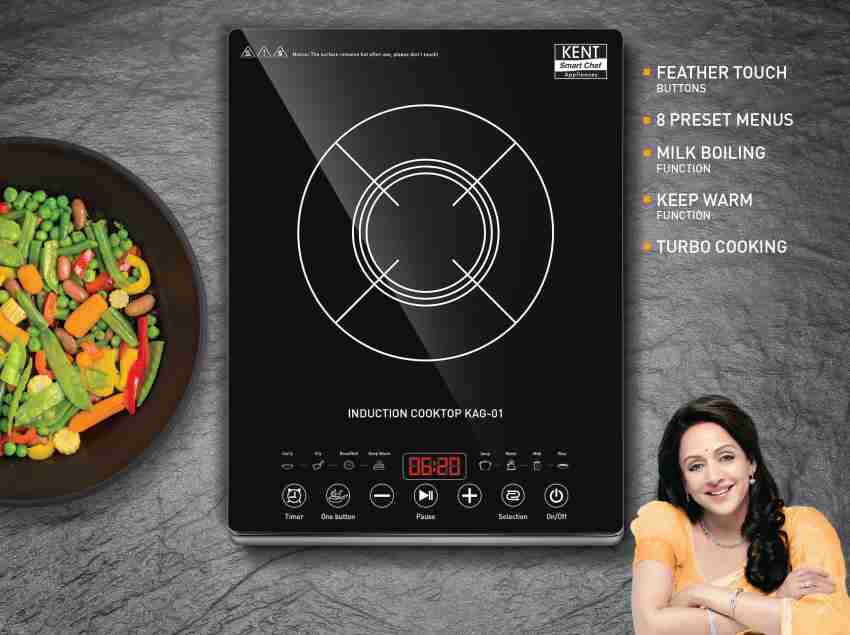 how to use kent induction cooktop