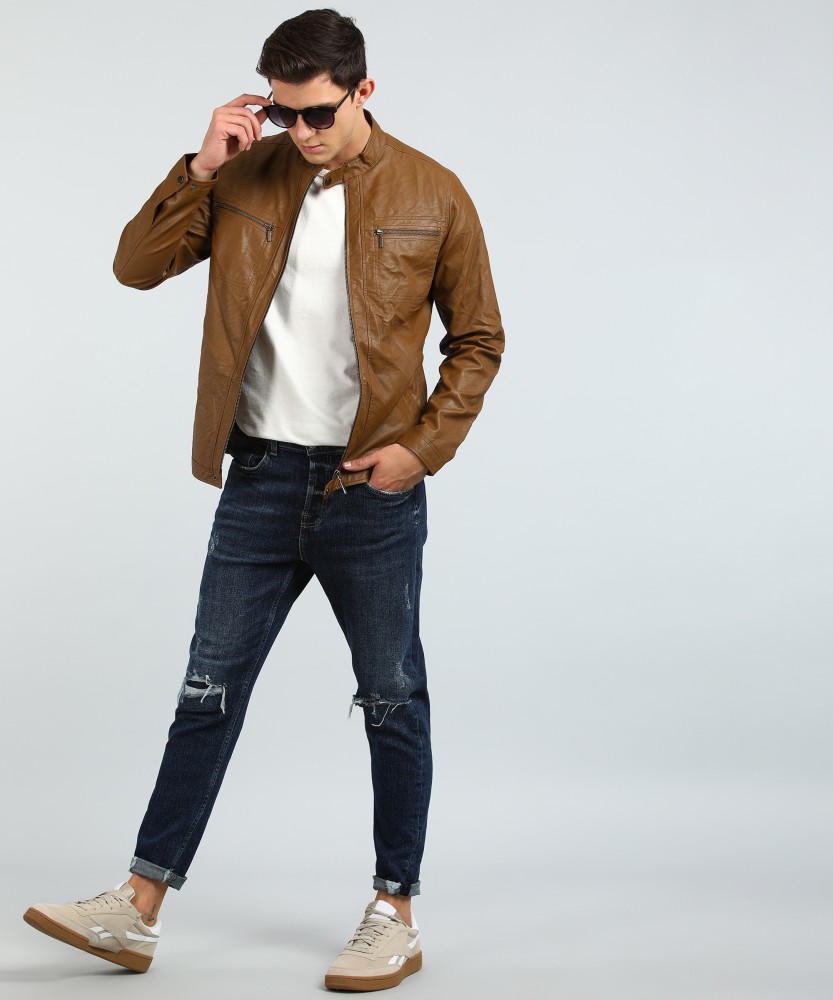 Full Sleeve Casual Wear Skupar Plain Men Scuba Jacket at Rs 490 in Noida