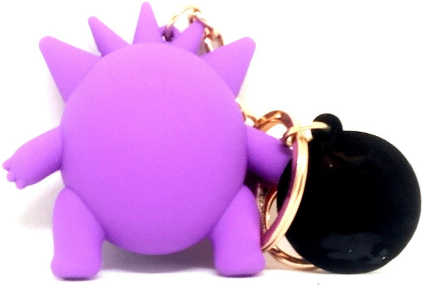 Gigantamax Shiny Gengar: Pokemon Embroidery Plushie Keychain 