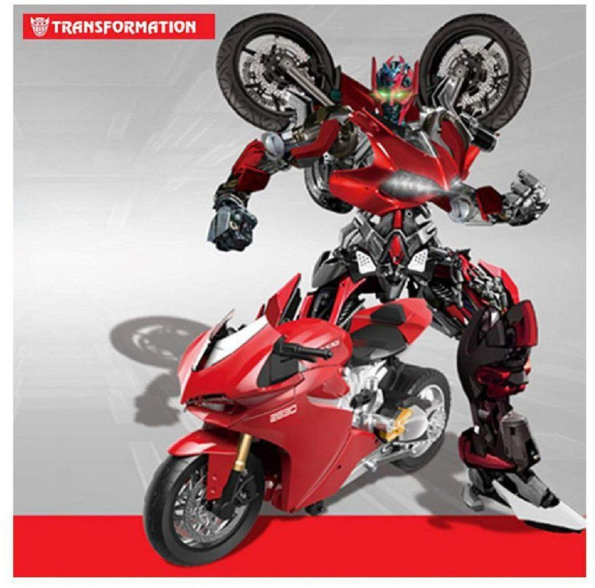 omfashon6495 RC Rechargeable Transformers One Button Transforming