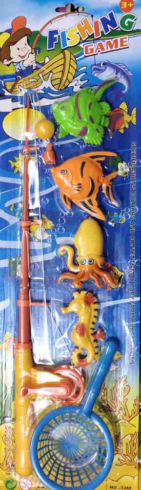 Toys World Magnetic Fishing Toy Game with Fishing Rod Party & Fun Games  Board Game - Magnetic Fishing Toy Game with Fishing Rod . Buy fisher man  toys in India. shop for